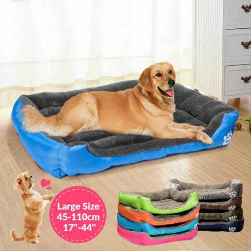 Bed Pet Dog Orthopedic Large Dog Beds Dog House Nest Kennel For Cat Puppy Xxxl green