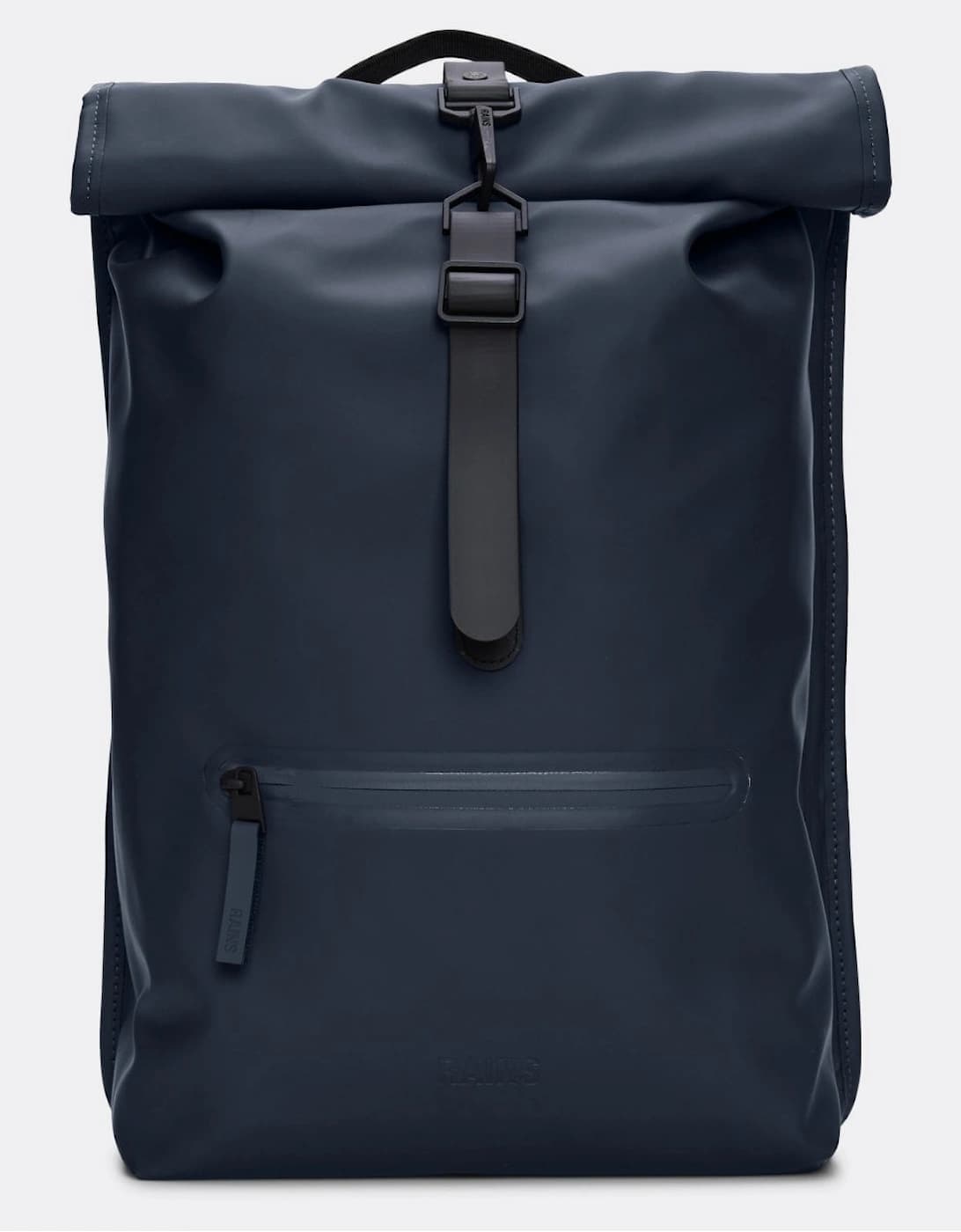 Women's Rains Unisex Rolltop Rucksack - 47 Navy - Size: ONE size
