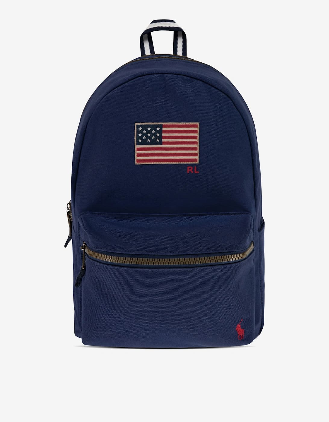 Girl's Ralph Lauren Kids Americana Backpack in Navy (45cm) - Size: ONE size,