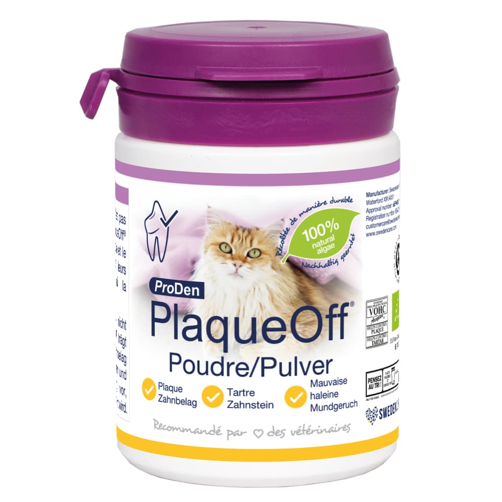 ProDen PlaqueOff Organic Dental Care for Cats - Saver Pack: 2 x 40g