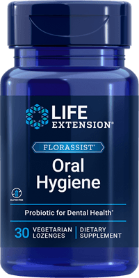 Florassist® Probiotic 30 lozenges with S. salivarius BLIS M18™- LIFE EXTENSION®