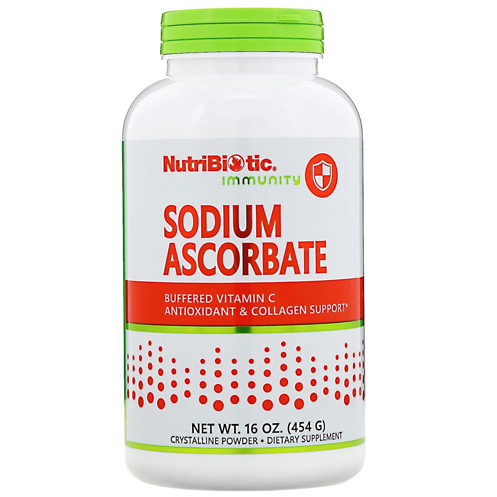 Sodium Ascorbate 454g crystalline powder - NutriBiotic®