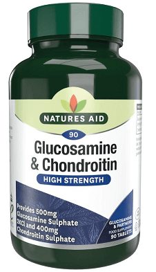 Glucosamine & Chondroitin 90 Tablets - Natures Aid