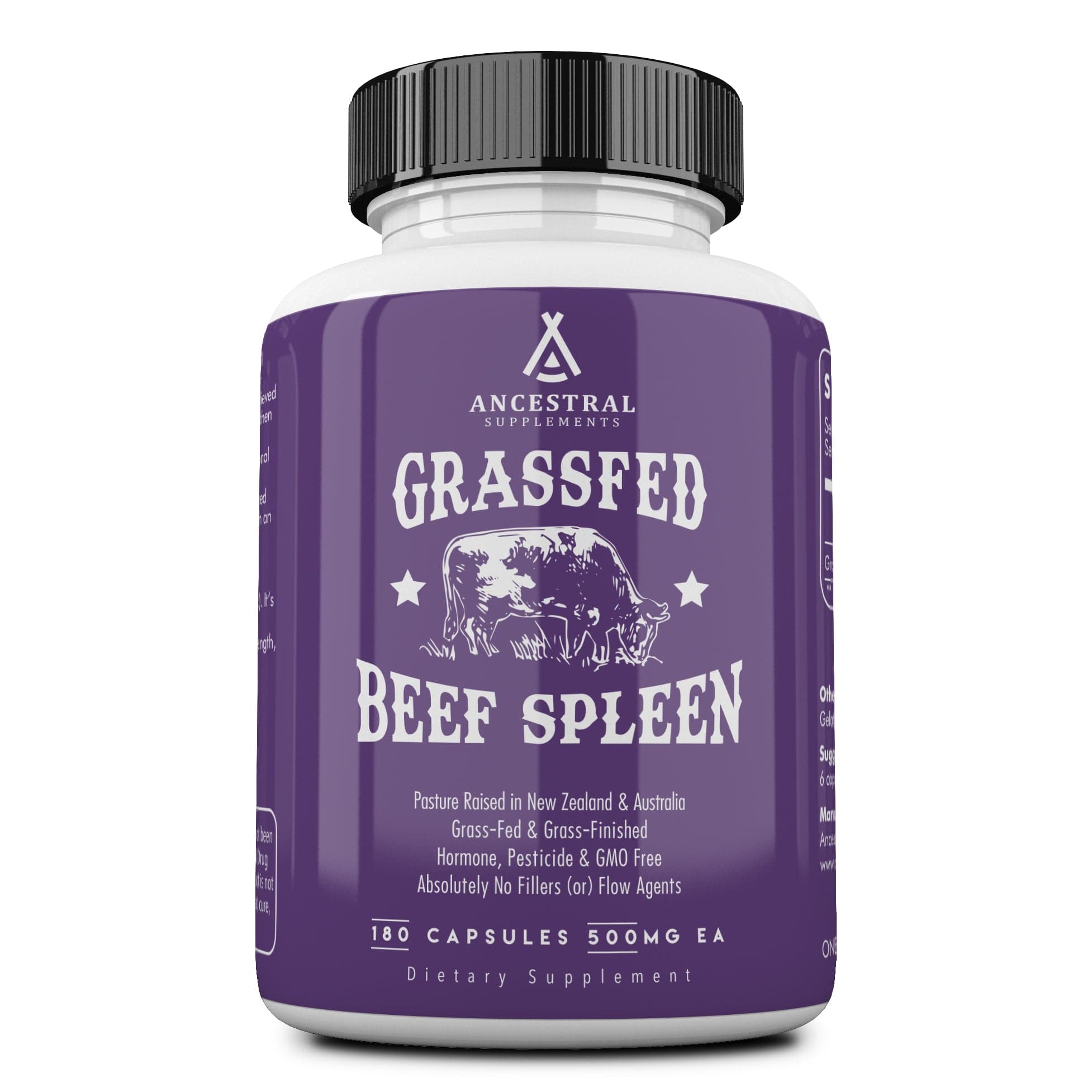 Grassfed Beef Spleen 180 capsules – ANCESTRAL SUPPLEMENTS