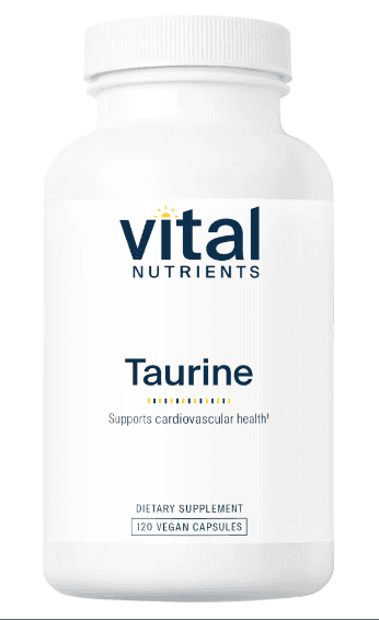 Taurine 120 capsules - vital NUTRIENTS