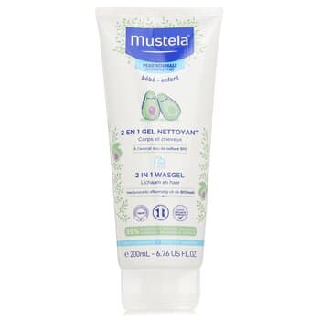 Mustela2 In 1 Body & Hair Cleansing gel - For Normal Skin 200ml/6.76oz