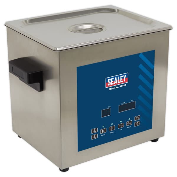 Sealey SCT09 Ultrasonic 9L Parts Cleaning Tank
