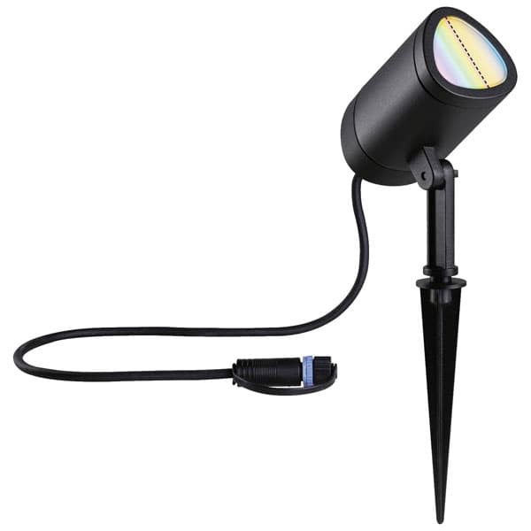 Paulmann 94849 Plug &amp; Shine LED Garden Light 6.5W RGBW Zigbee Anth...