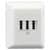 Rutenbeck 10210109 TAE Phone Socket Surface-Mount White 1 Tel 2 De... view 2