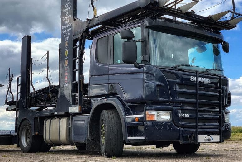Truck Driving Experience - 420 Brake Horsepower Scania - 5 Locations - Drivers Dream Days | Wowcher