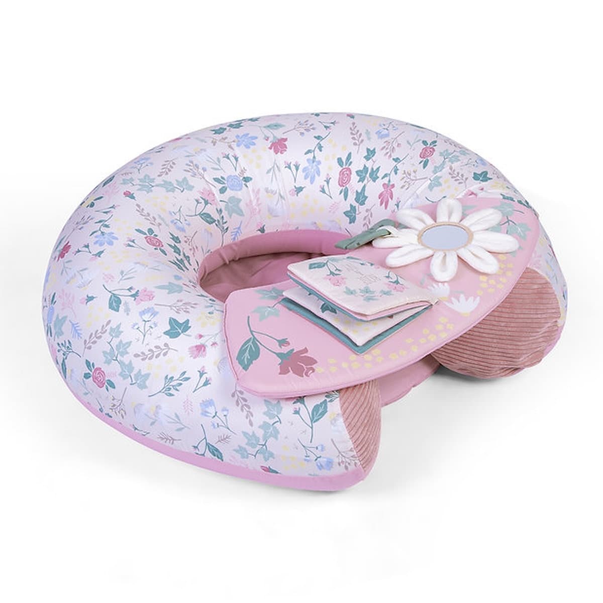 Red Kite Baby Sit Me Up Ring Seat with Play Tray and Activities- Rose & Ivy