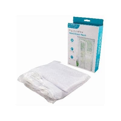 Ashley Magnetic White Insect Door Mesh