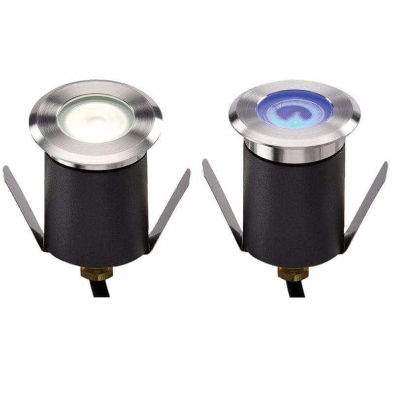 KnightsBridge IP65 1W LED Mini Walk & Drive Over Ground Light - Blue