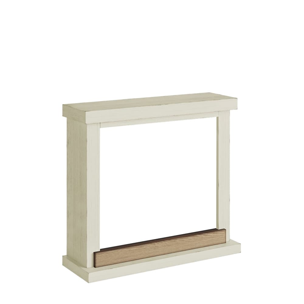Tagu Hagen Electric Fireplace - Antique Ivory Mantle Only No Plug