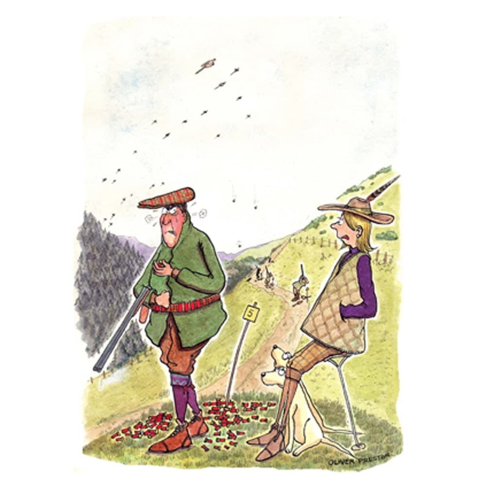 Oliver Preston Greetings Card - Would you like me to have a Go ?