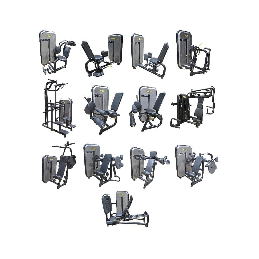 Technogym Element &amp; Selection Line 13 Piece Selectorised Strength