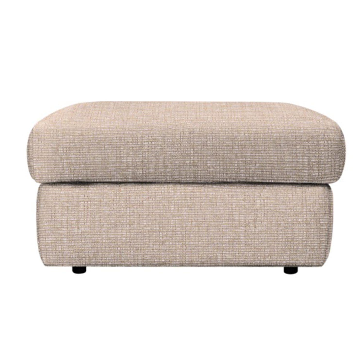 G Plan Harper Fabric Footstool, Lattice Maple