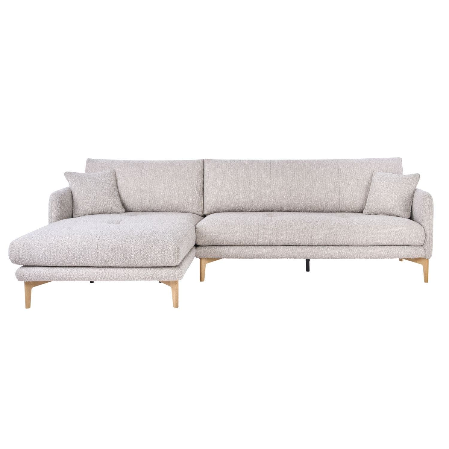 Ercol Aosta Small Left Hand Facing Fabric Chaise Sofa