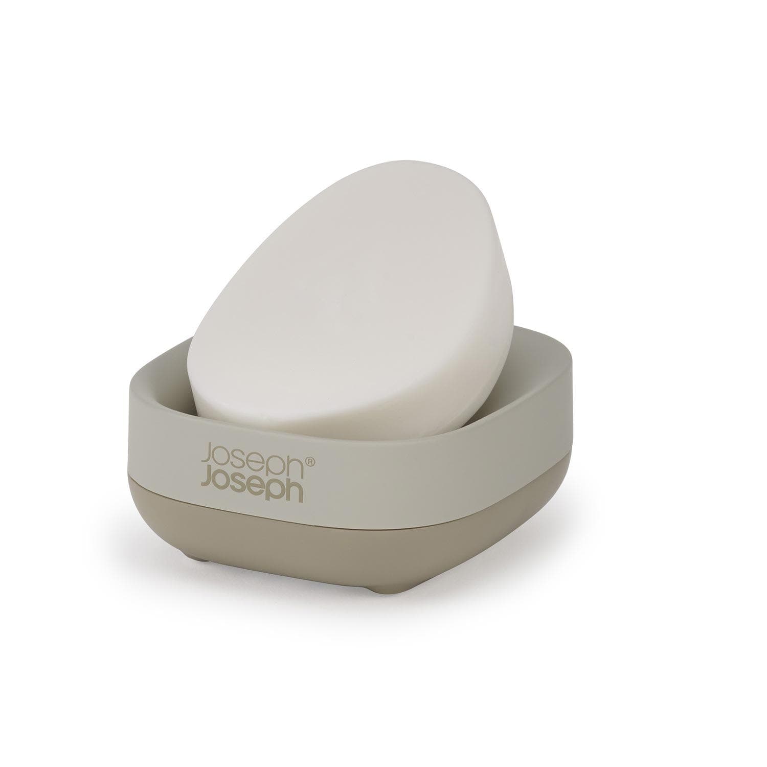 Joseph Joseph Slim Compact Soap Dish, Ecru