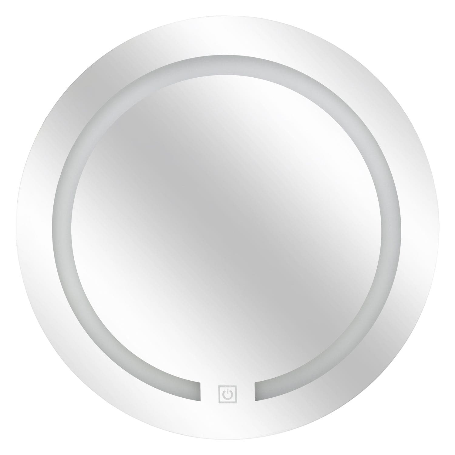 5five Round LED Bathroom Wall Mirror, 45cm
