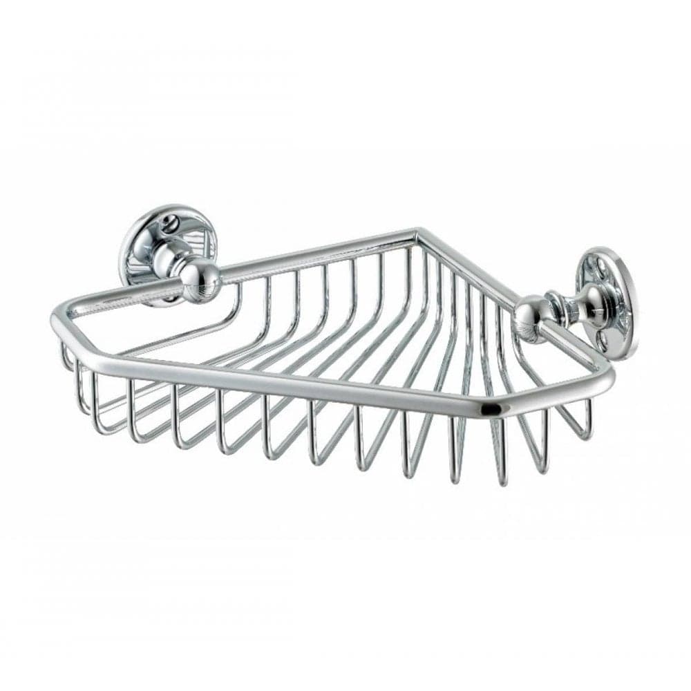 Sterlingham Corner Basket - 1-066 Finish: Polished Brass