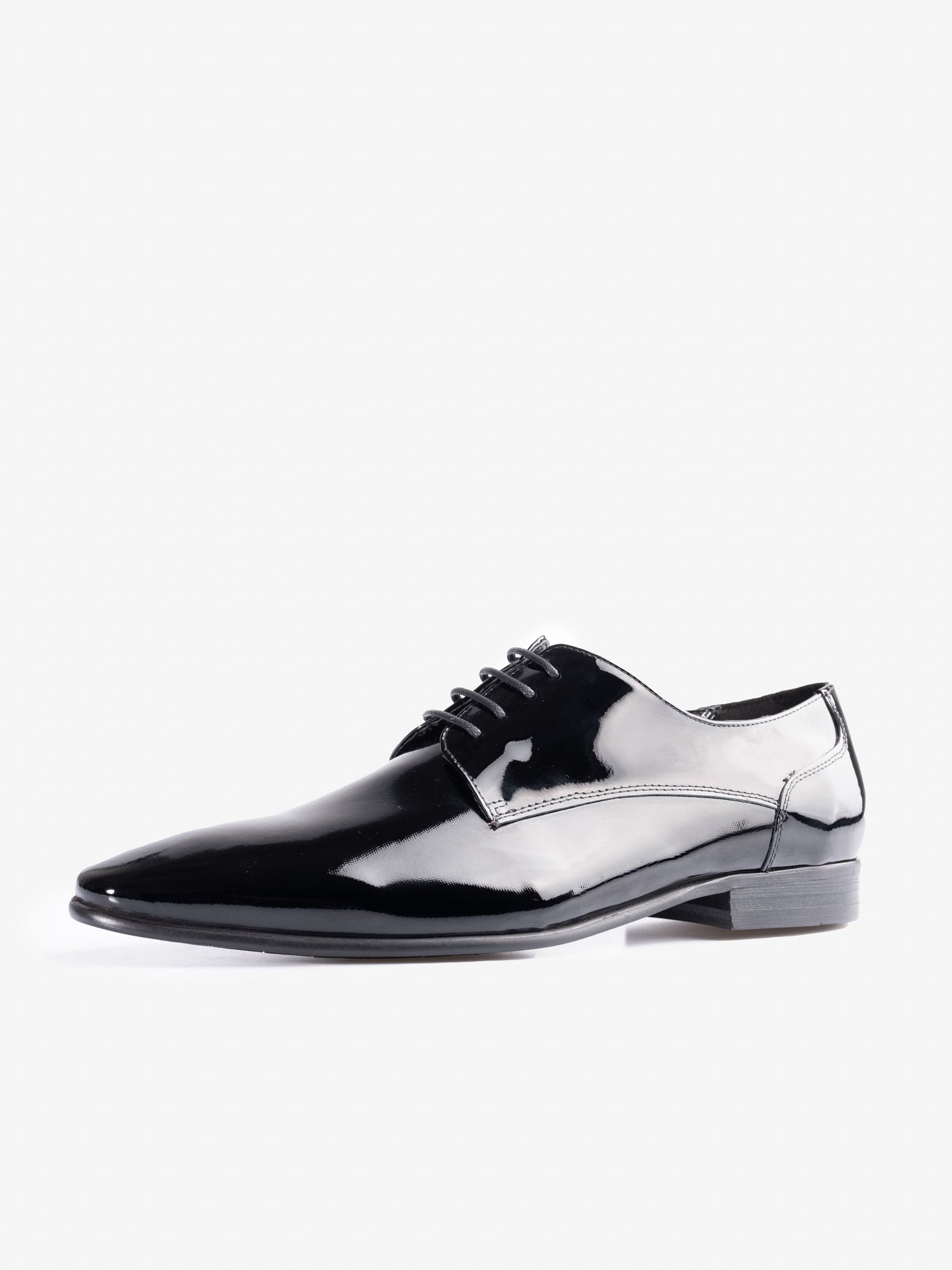 OneSix5ive Mens Hilton Embossed Patent Leather Shoes 10