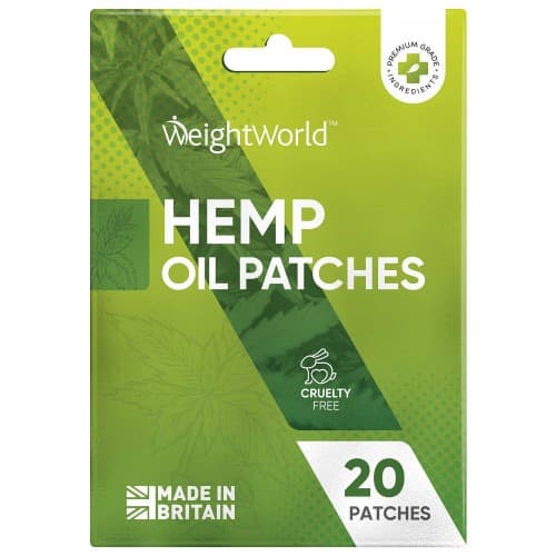 20 Hemp Patches - Natural Formula for Joint & Muscle Care - Kind to Skin - Discreet & hassle-free