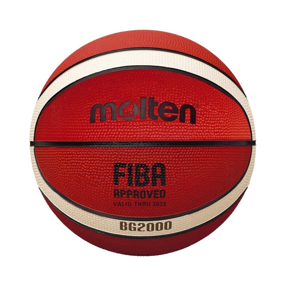 (6) Molten BASKETBALL BG2000 RUBBER FIBA APPROVED