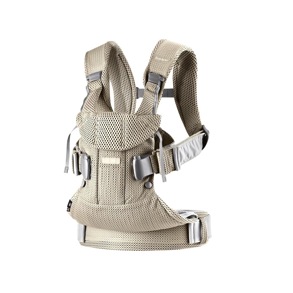 BabyBjörn Baby Carrier One Air, 3D Mesh, Grey beige