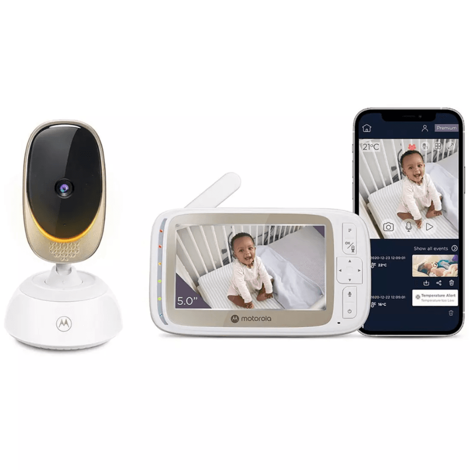 Motorola VM85 5" Smart WiFi Video Baby Monitor