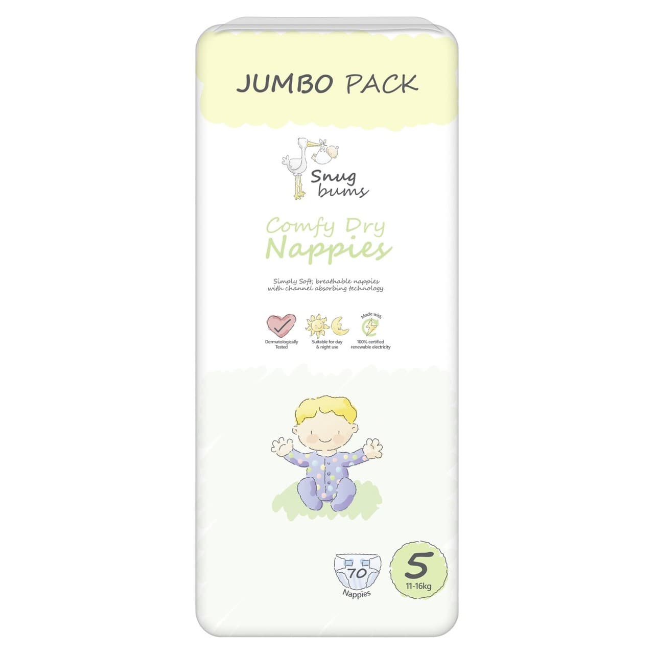Snugbums Nappies Size 5