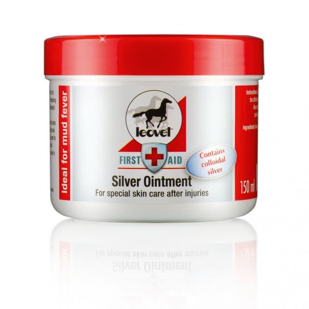 Leovet Silver Salve Wound Ointment Antibacterial Soothing Mud Fever Cuts Sores