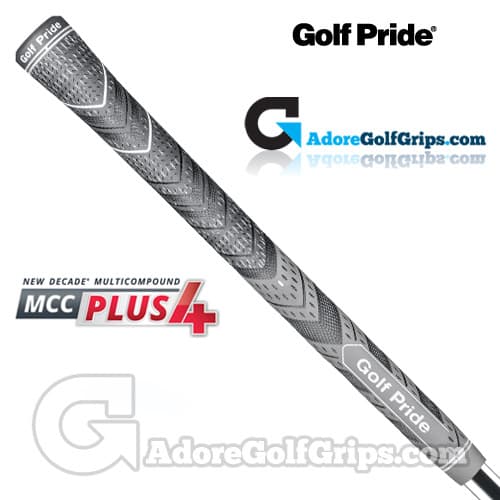 Golf Pride New Decade Multi Compound MCC Plus 4 Grips - Black / Grey x 1