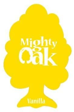 Mighty Oak Tree Car Van Lorry Air Freshener Freshner Fragrance Yellow Vanilla