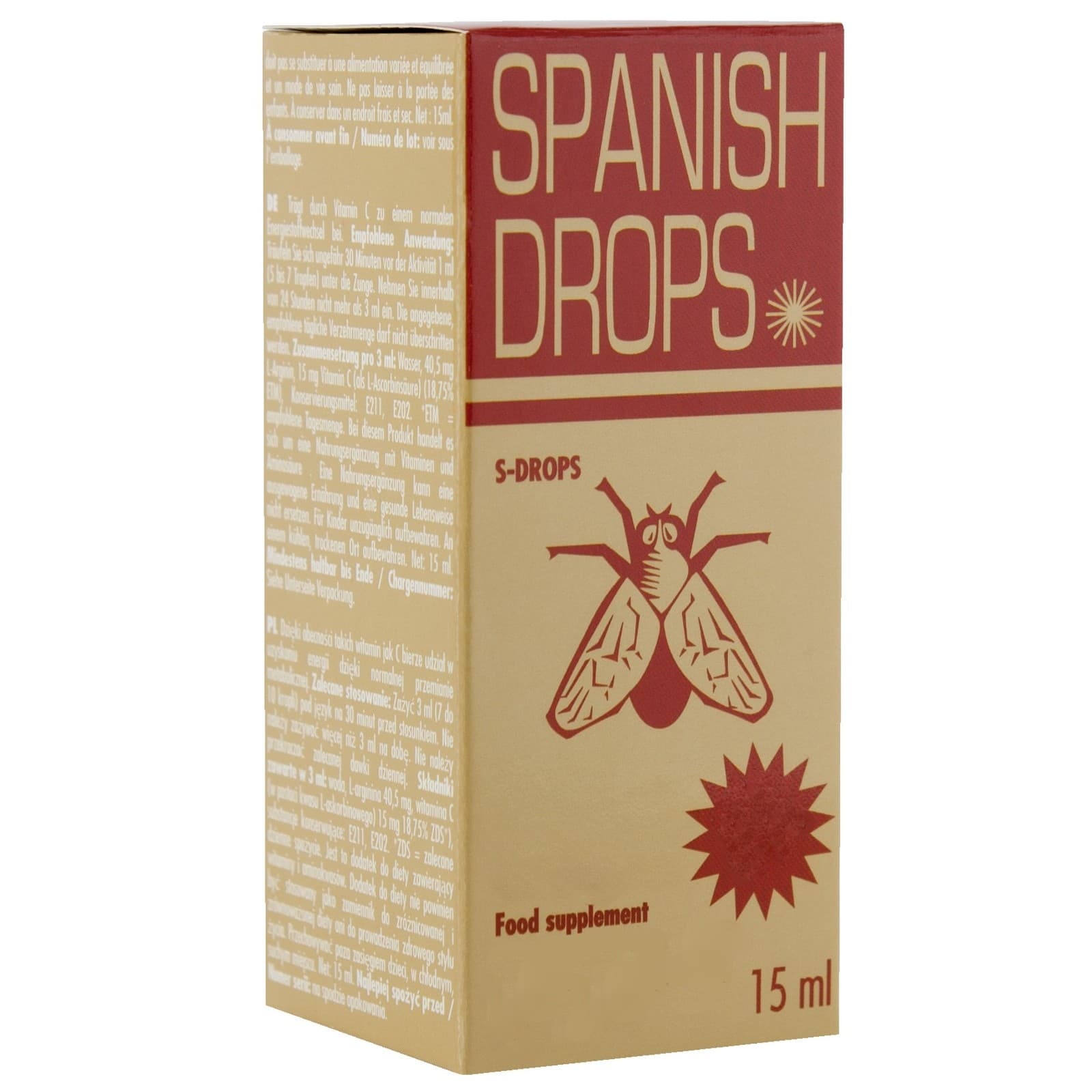 Spanish Drops Sex Drops 15ml Extra for Women Drink Libido Her Best for Men Oral
