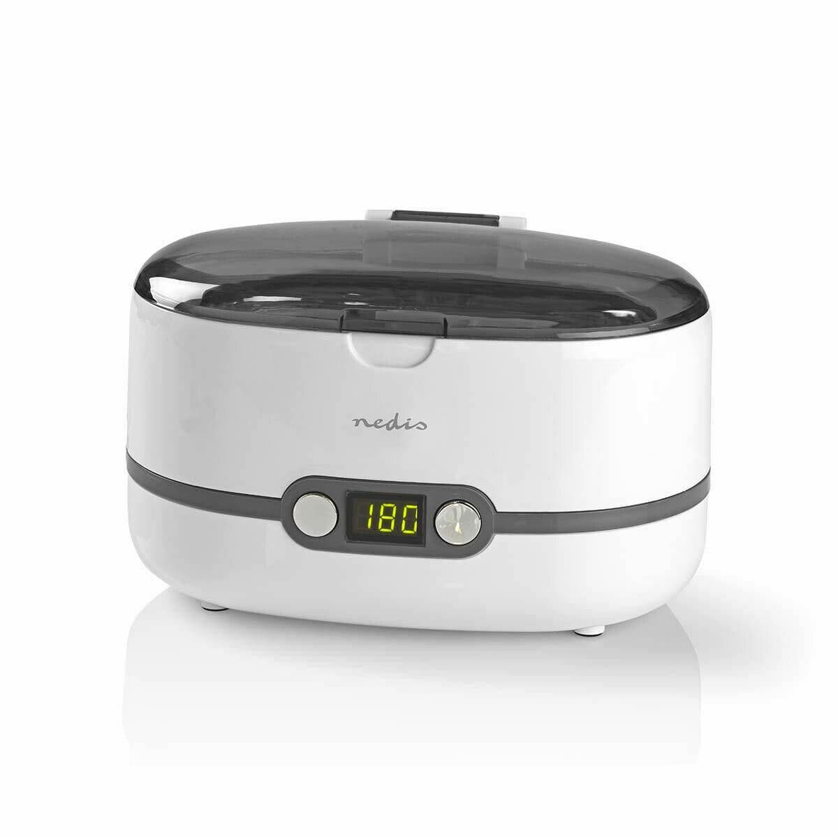 Nedis Ultrasonic Jewellery Cleaner 600 ml Capacity with Digital Timer