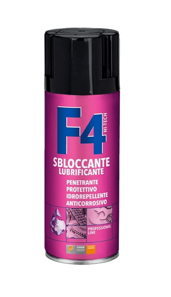FAREN F4 PROFESSIONAL MULTI PURPOSE UNLOCKS PROTECTS LUBRICANT SPRAY 400ML