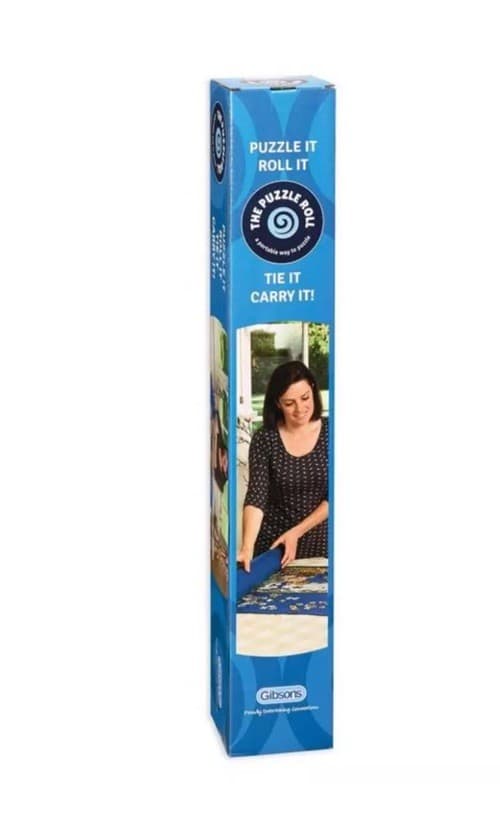 The Puzzle Roll | Roll Up Jigsaw Puzzle Mat | Portable Carry Case | 1000 Pieces
