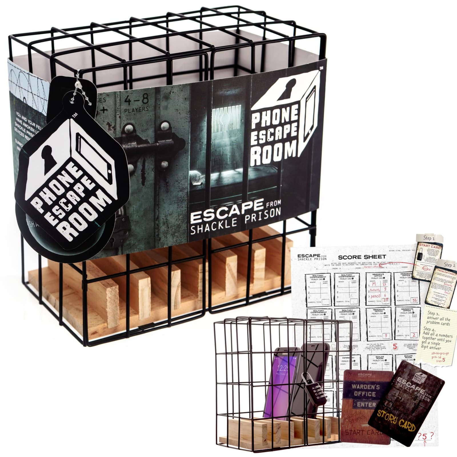 Boxer Gifts Phone Escape Room Game - Fun Family Games For Kids and Adults - Chri