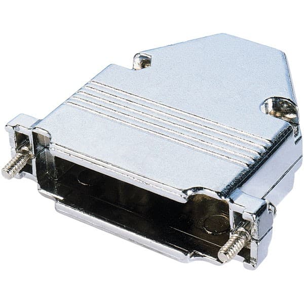 Assmann WSW D-sub Cover Metallized 25 Way 180° Short Screws