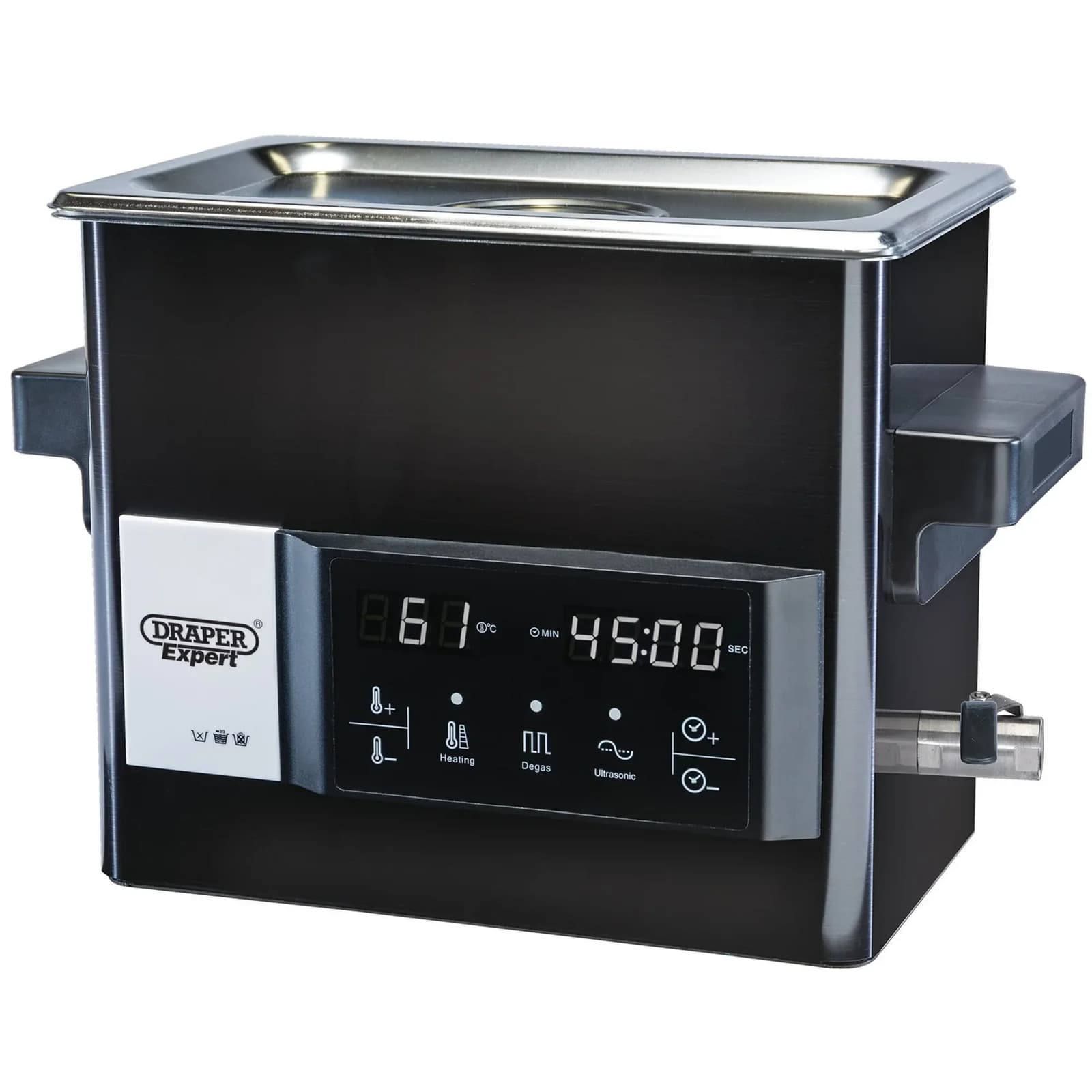 Draper Expert Ultrasonic Cleaning Tank 9L