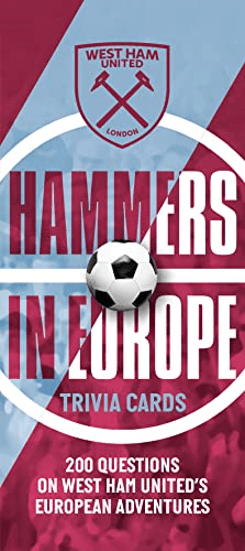 WEST HAM UNITED TRIVIA CARDS 4 - French Language Paperback NEW Fomum| Zacharia 2