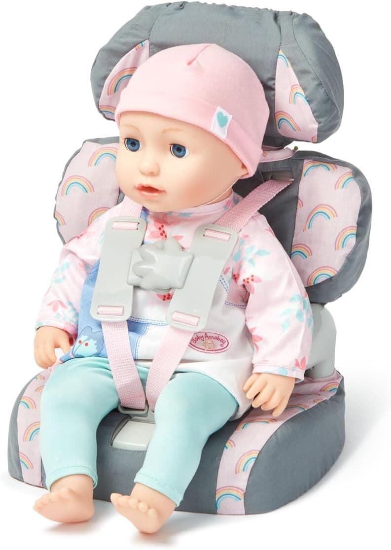 NEW Casdon Grey Dolls Toy Car Booster Seat