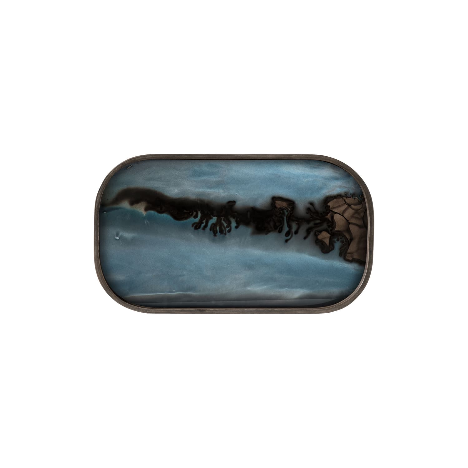 Ethnicraft - Tray Organic - Blue - Wood - Designer Dawn Sweitzer