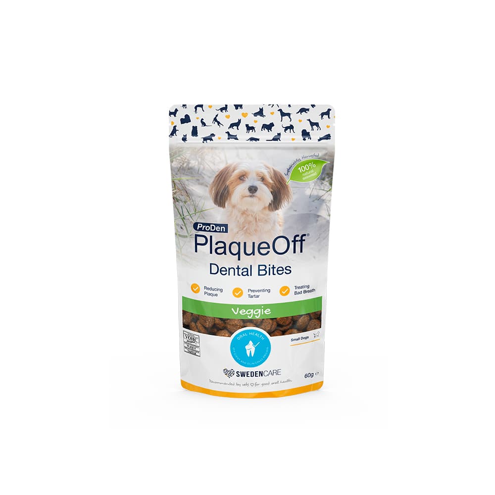 60g PlaqueOff Dental Bites ProDen Dog Dental Care