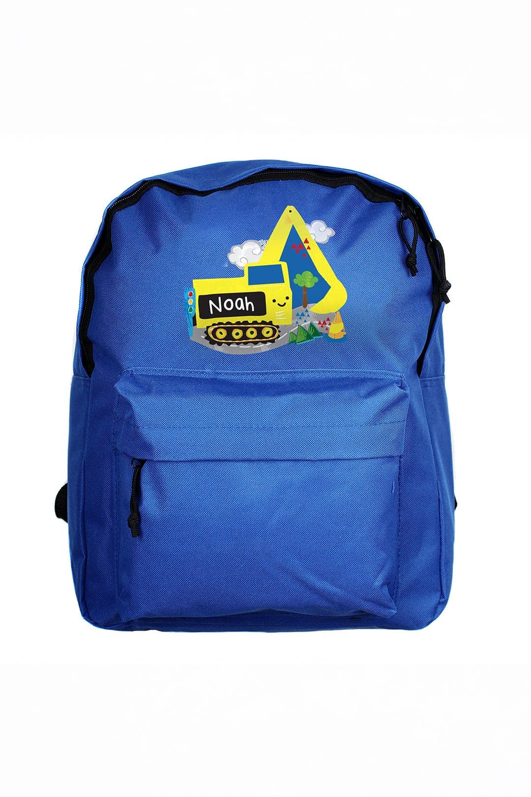 Personalised Memento Company Men's Personalised Digger Blue Backpack in Navy