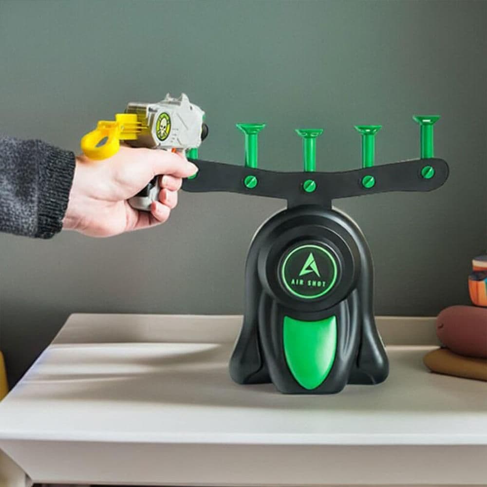 Menkind Hovering Ball Shooting Game - Air Shot in Black