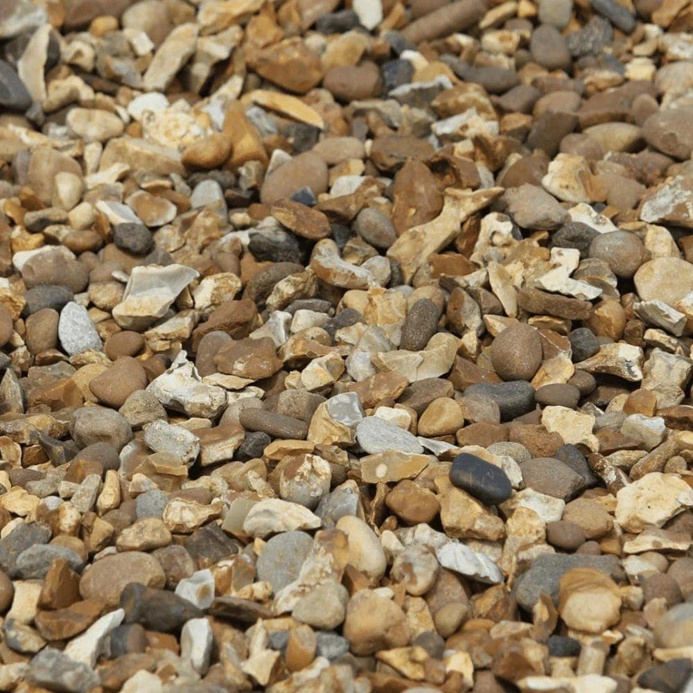 10mm Golden Gravel Chippings - 1000kg (40 x Small Bags)