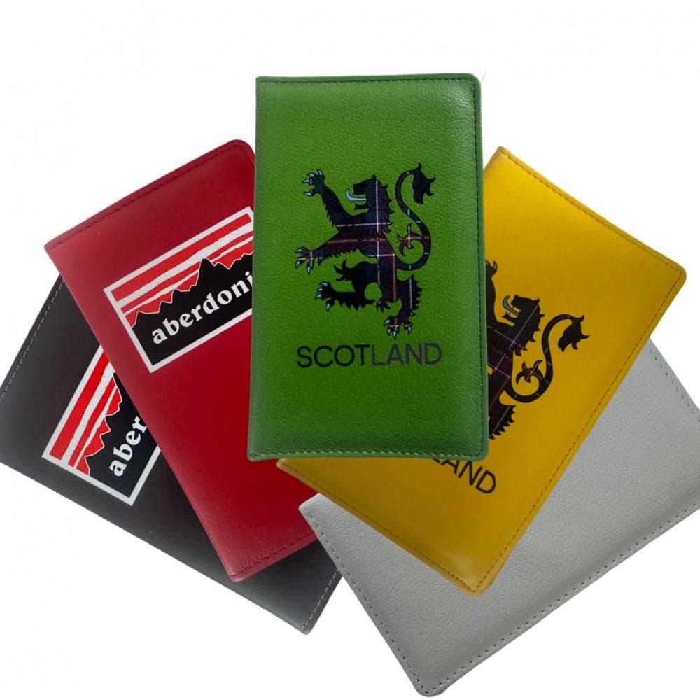 Gamola Golf Logo Leatherette Scorecard Holder - Bottle Green Option: B