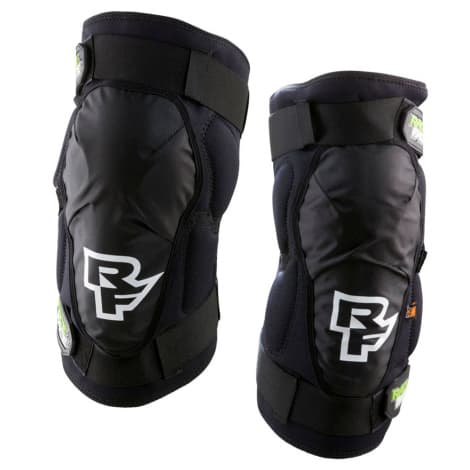 Race Face Ambush D30 Stealth Knee Guards - Black / XLarge